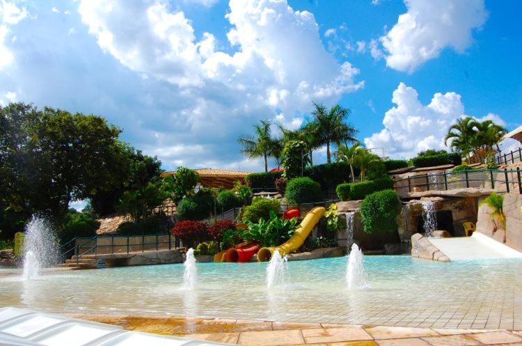Piazza Diroma - Com Acesso Acqua Park Cn-Go Aparthotel Caldas Novas Exterior foto