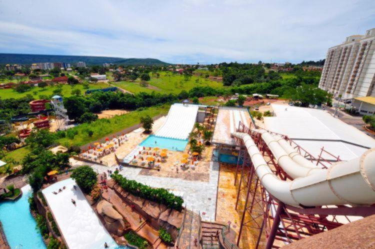 Piazza Diroma - Com Acesso Acqua Park Cn-Go Aparthotel Caldas Novas Exterior foto